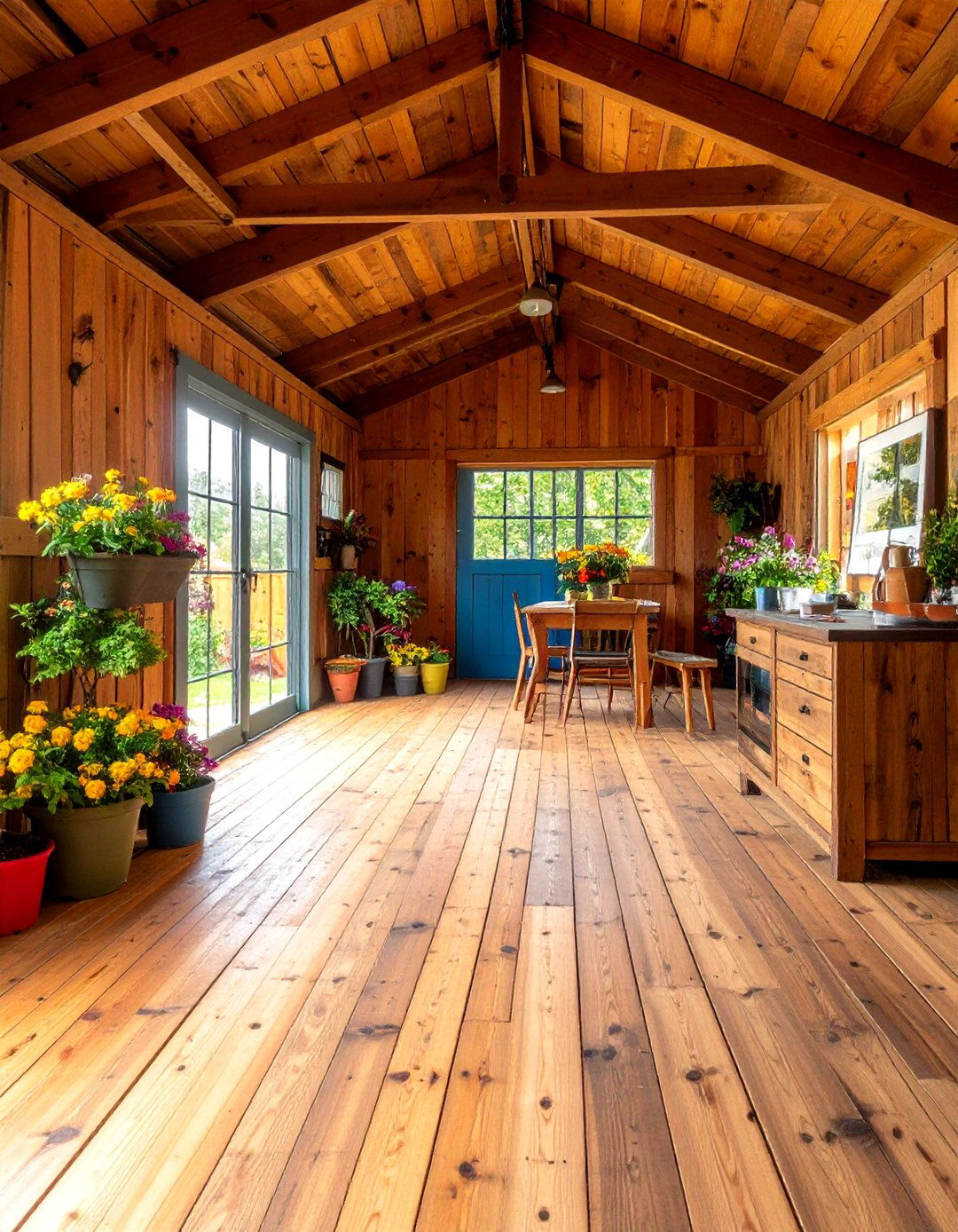 Pallet Wood Flooring - 20 Shed Floor Ideas