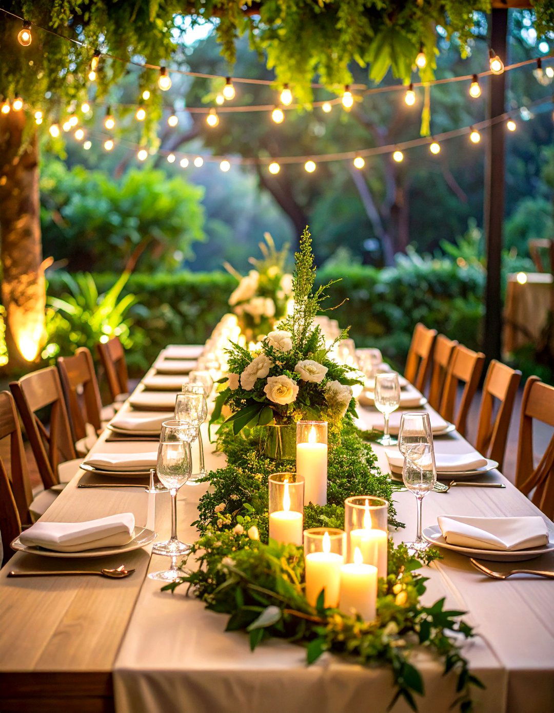 Pampas Grass Wedding Table Runner Design - 20 Pampas Grass Wedding Decor Ideas