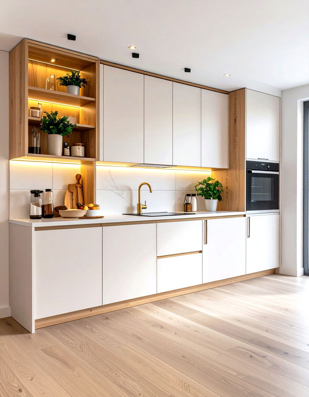 Pantry Door Disguised as Cabinetry - 20 Hidden Door Ideas