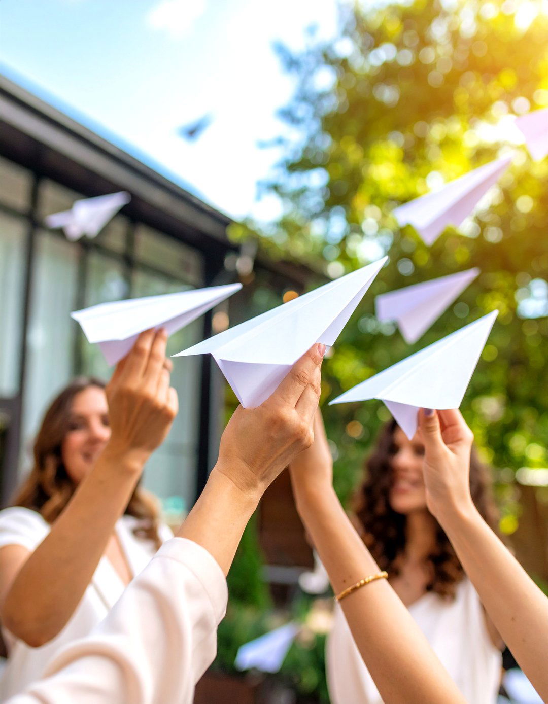 Paper Airplane Wedding Send off Adventure - 20 Wedding Send-off Ideas