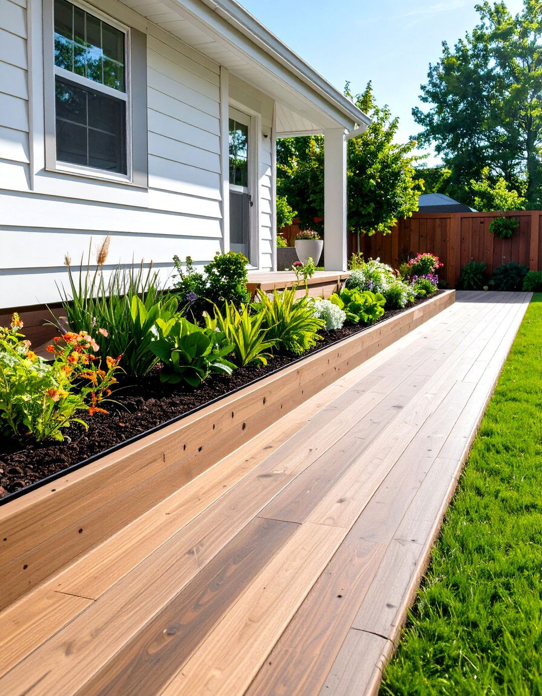 Partial Skirting for Ventilation - 20 Deck Skirting Ideas