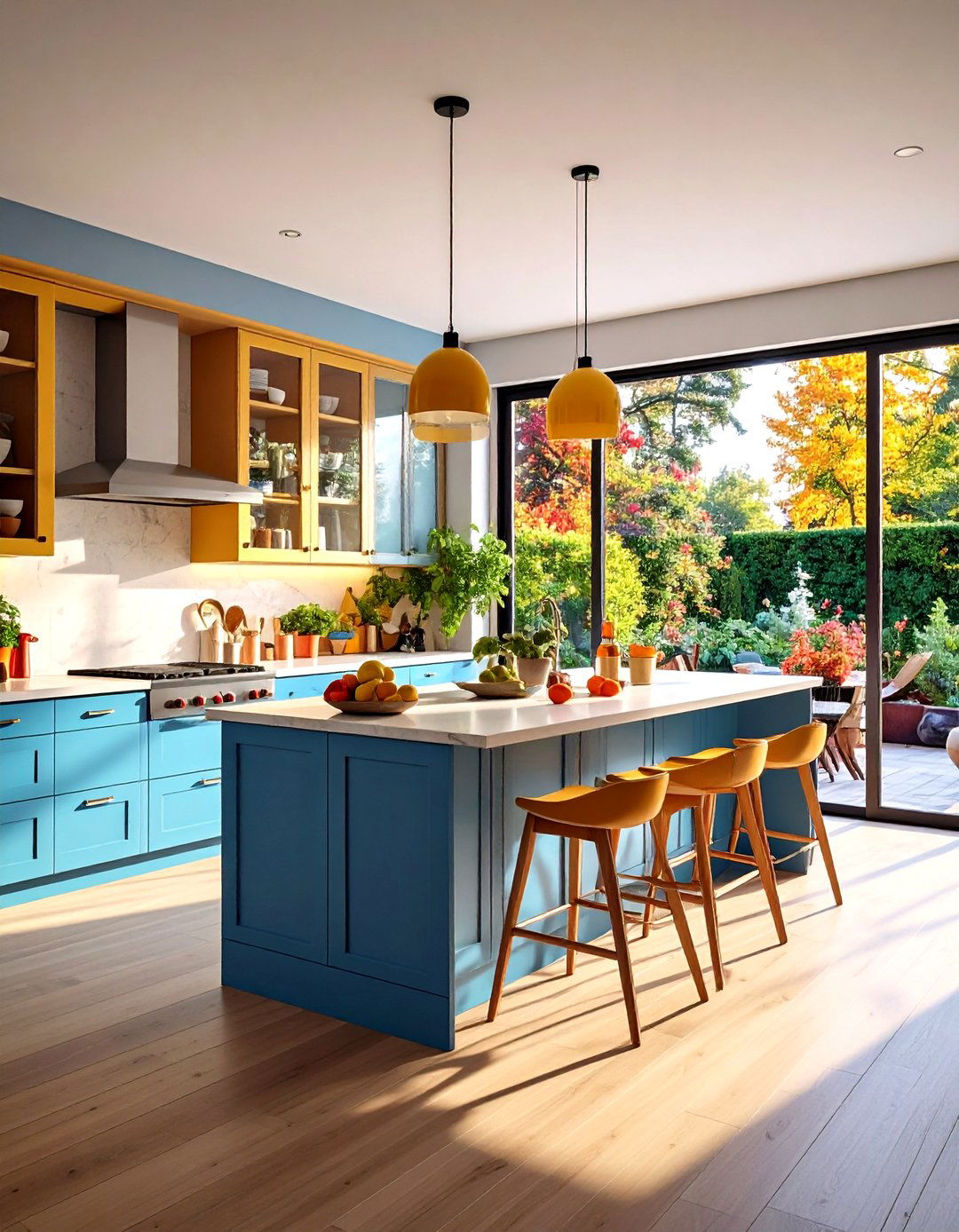 Pass Through Kitchen Window Merges Indoor Outdoor Living - 20 Dream Kitchen Ideas