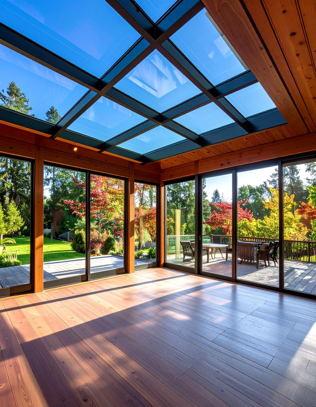 Passive Solar Glass Porch for Free Heat - 20 Glass Porch Design Ideas