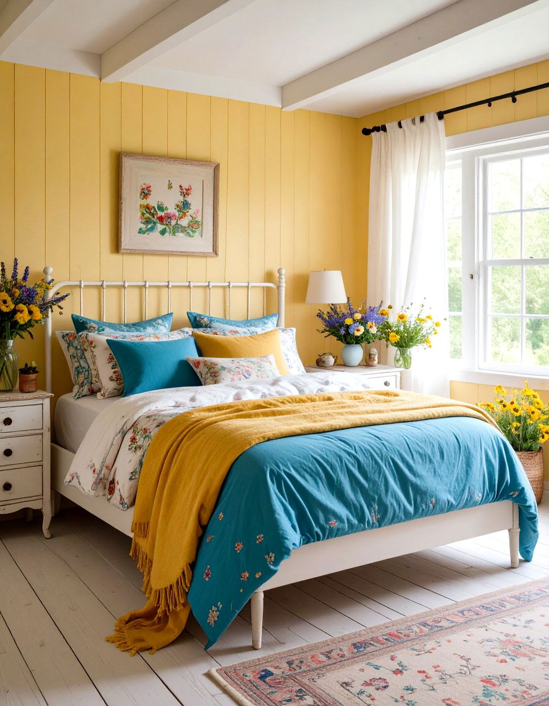 Pastel Bedroom with Cottagecore Romantic Elements - 20 Pastel Bedroom Ideas