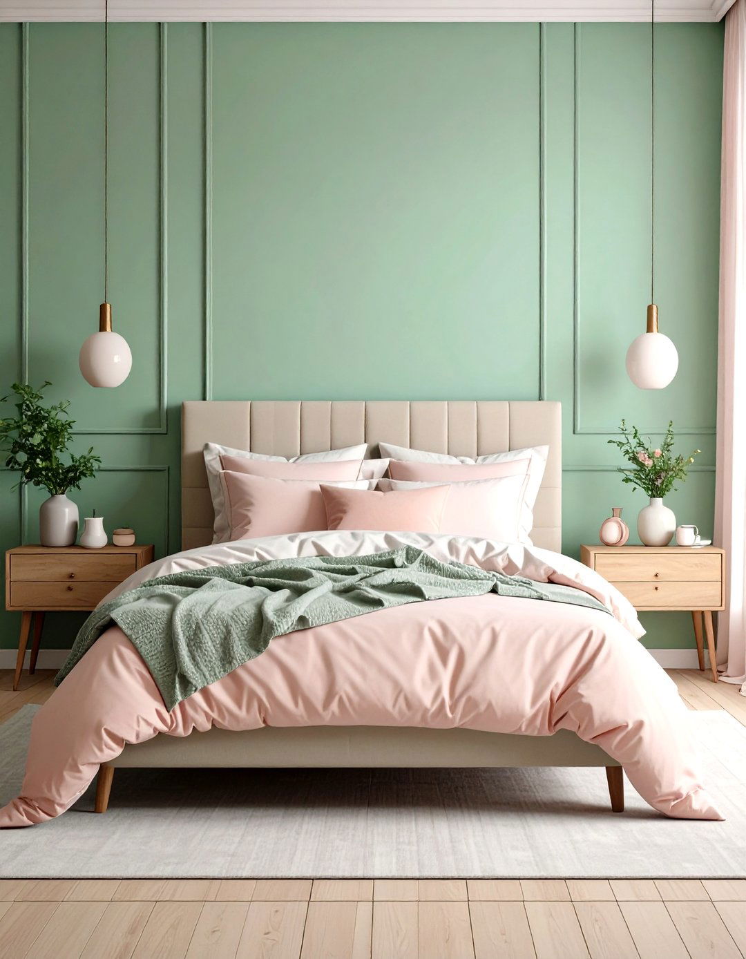 Pastel Color Palette - 20 Shabby Chic Bedroom Ideas