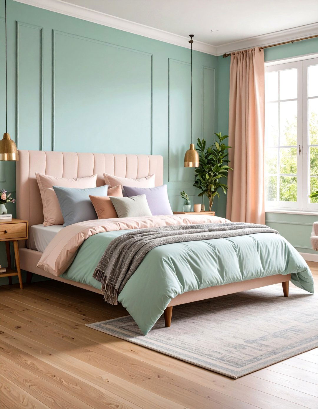Pastel Color Palette - 20 Teen Girl Bedroom Ideas