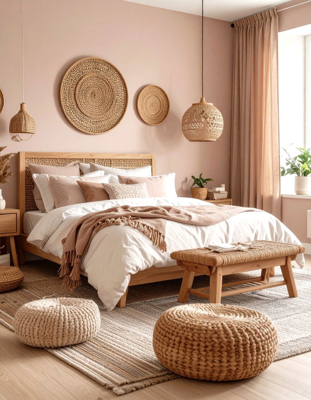 Pastel Colour Dusty Rose Guest Bedroom Welcome - 20 Pastel Colour Ideas for Your Home