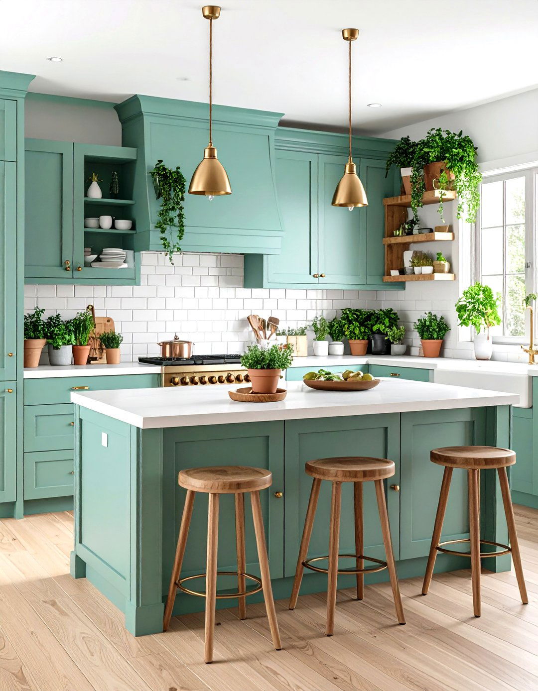 Pastel Colour Mint Green Kitchen Refresh - 20 Pastel Colour Ideas for Your Home