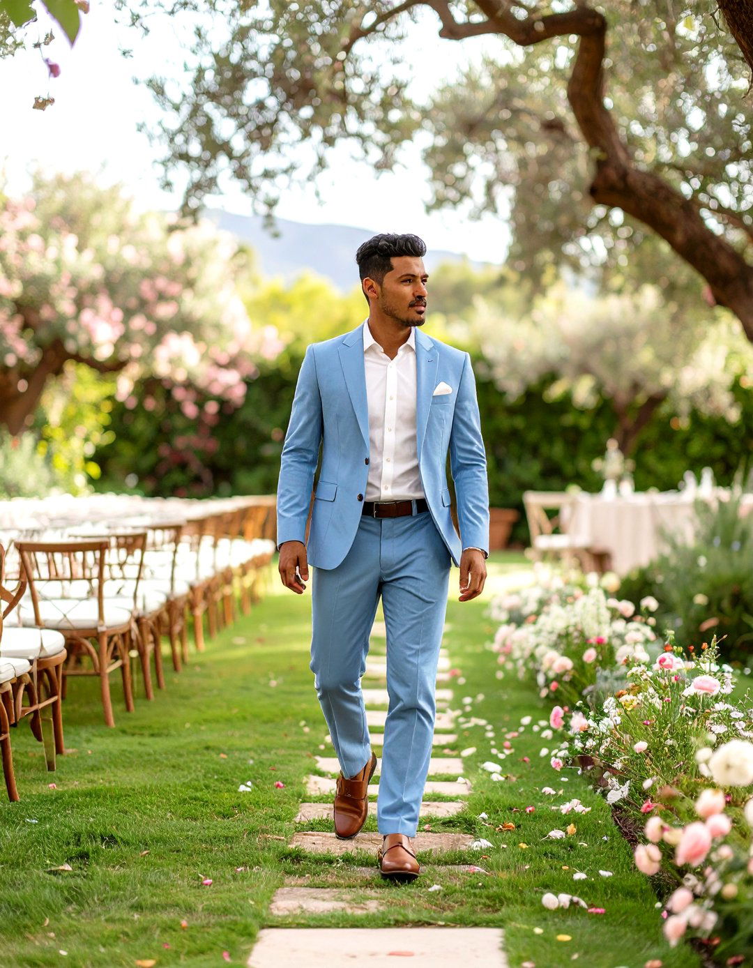 Pastel Mens Wedding Outfit Spring Romance - 20 Men's Wedding Outfit Ideas