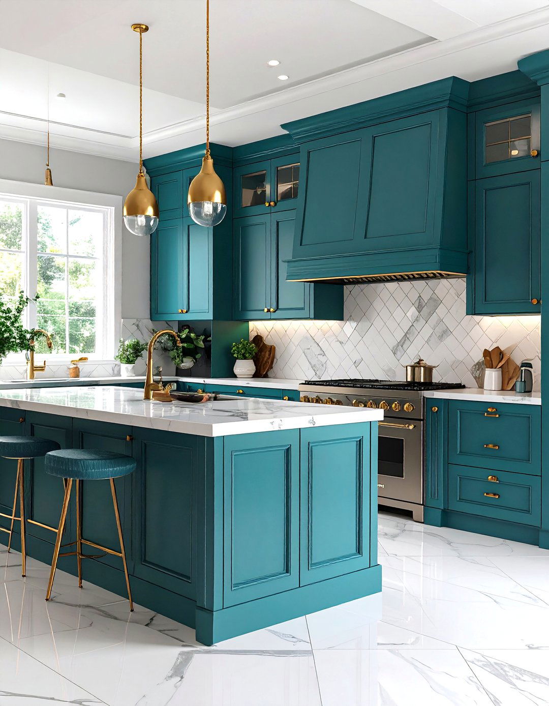 Pastel Rainbow Colorful Kitchen Charm - 20 Colorful Kitchen Ideas