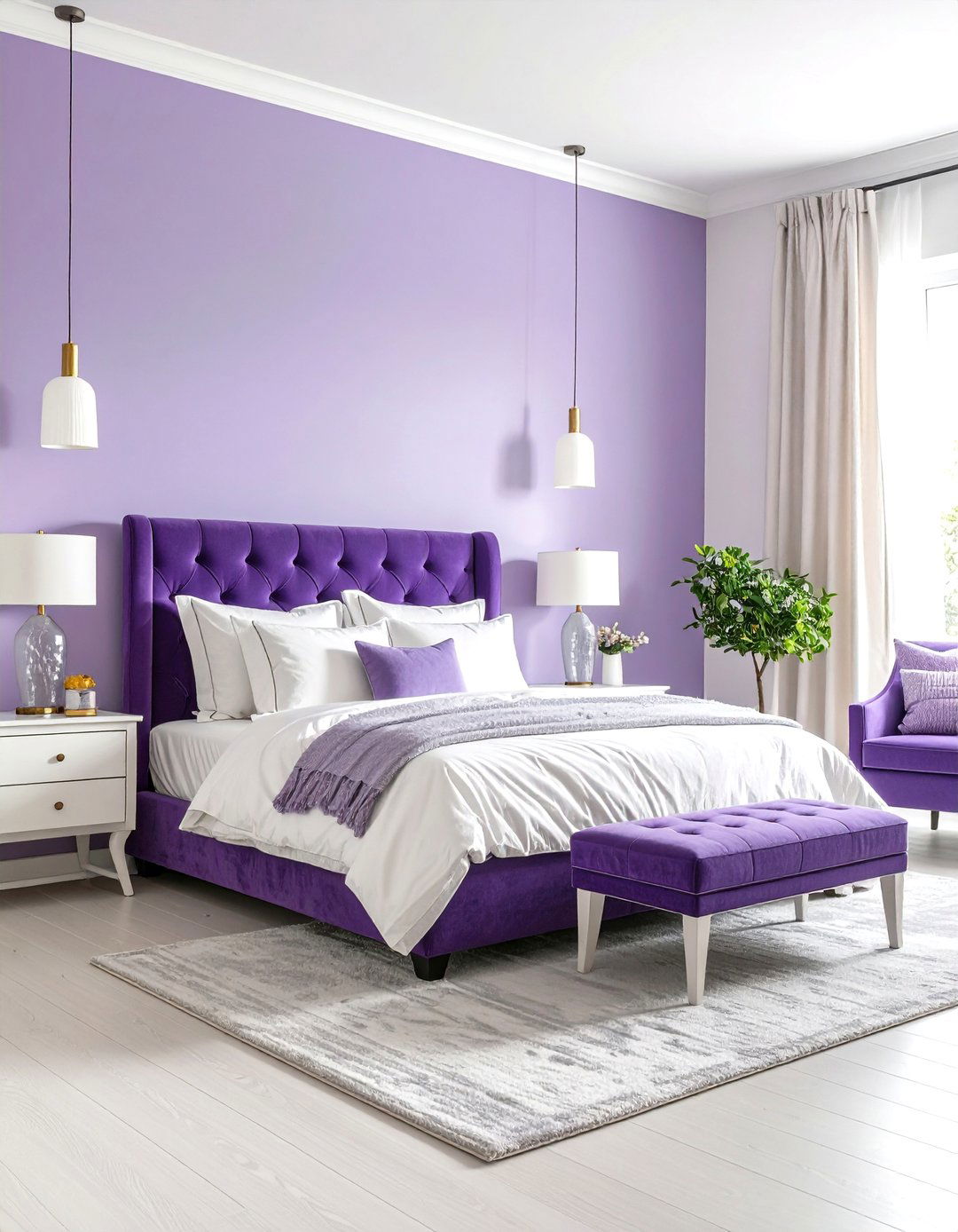 Pastel Room Ideas Lilac Purple Guest Bedroom - 20 Pastel Room Ideas