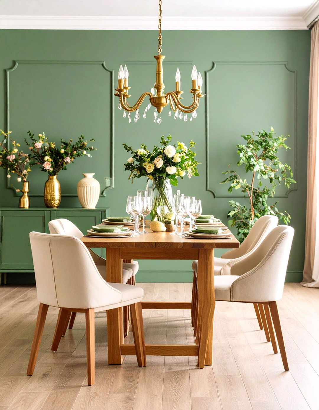 Pastel Room Ideas Sage Green Dining Room Elegance - 20 Pastel Room Ideas