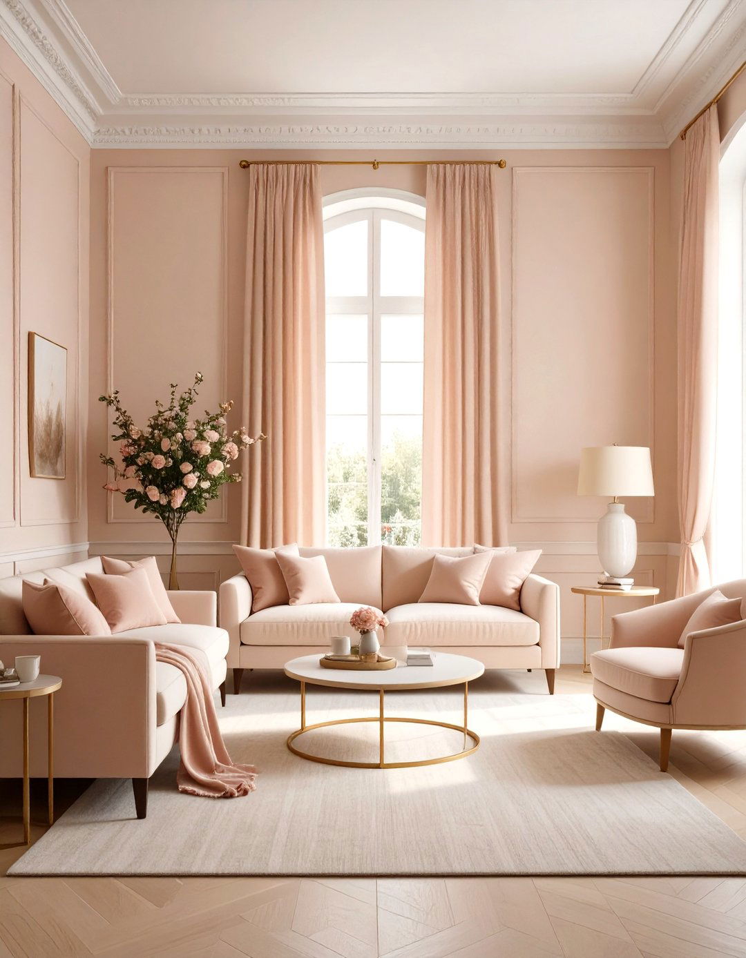 Pastel Walls Soften Daylight - 20 French Interior Design Ideas