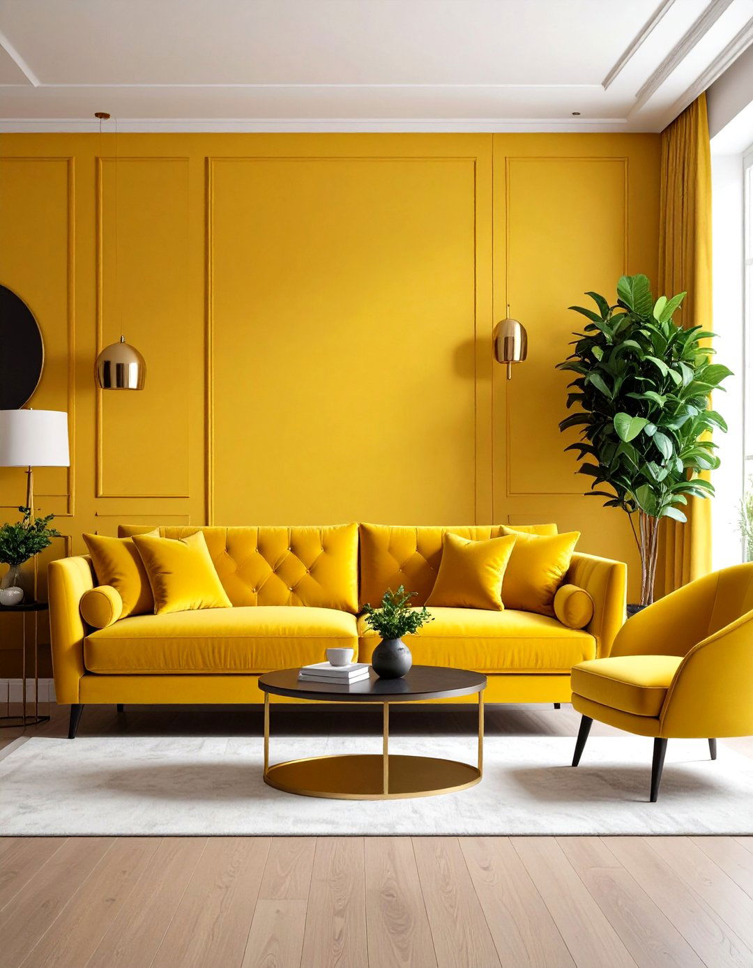 Pastel Yellow Living Room Theme - 20 Yellow Living Room Ideas
