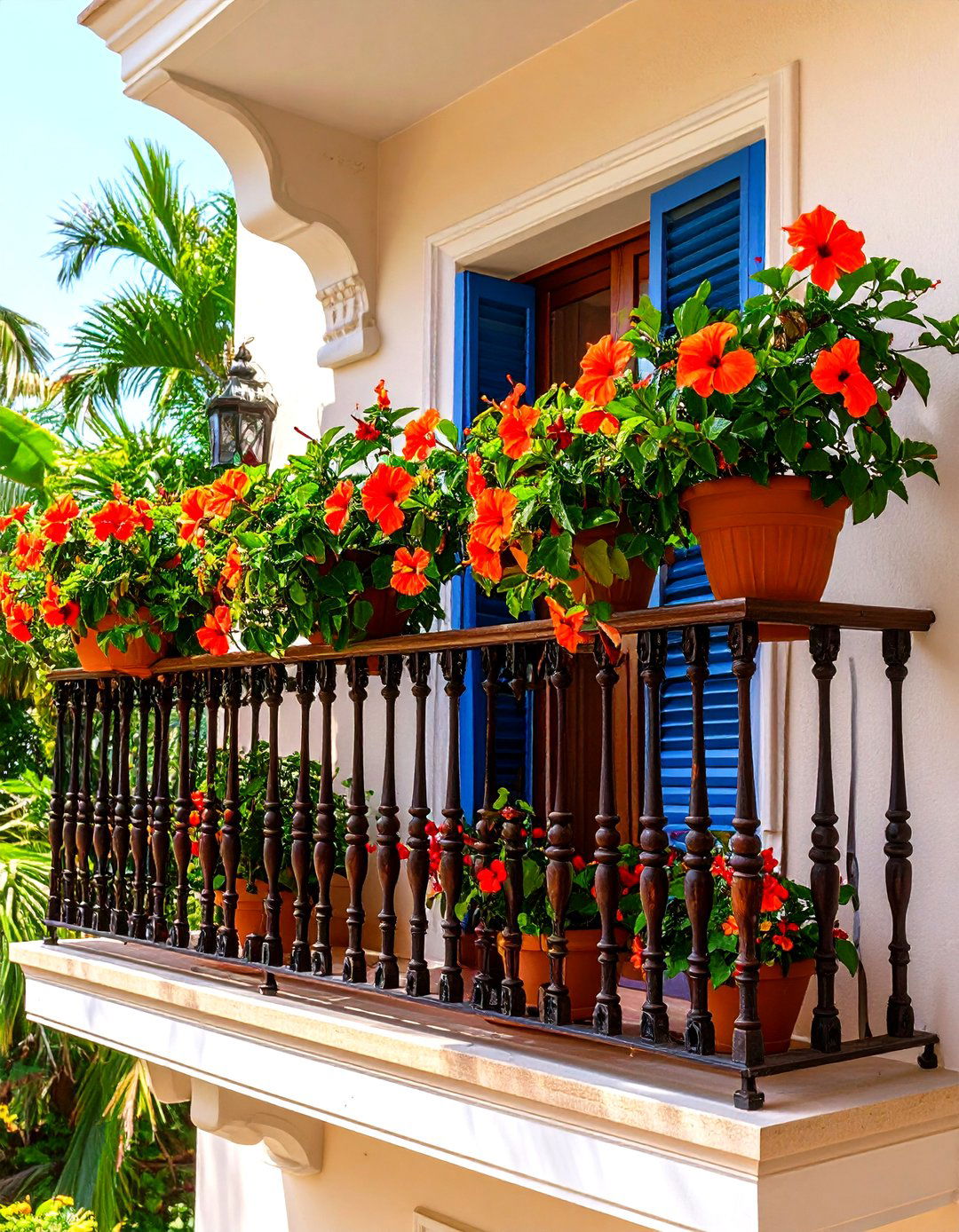 Patio Hibiscus Balcony Tropics - 20 Flowering Plants for Balcony