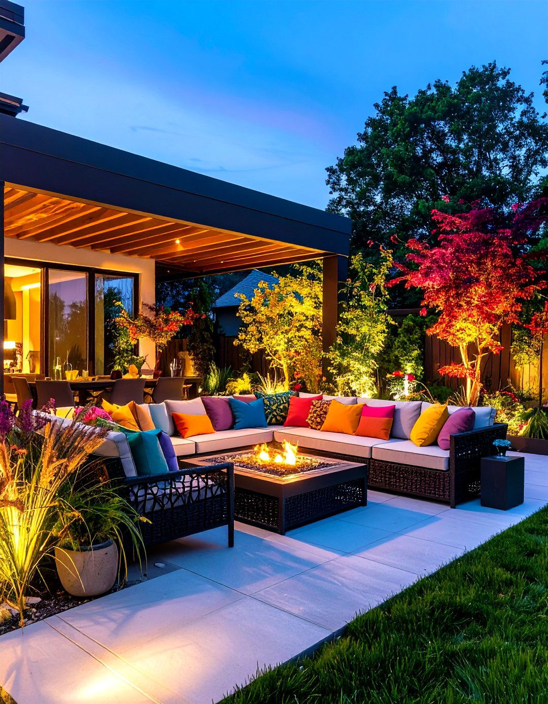 Patio Privacy Laser Cut Panel Design - 20 Patio Privacy Ideas