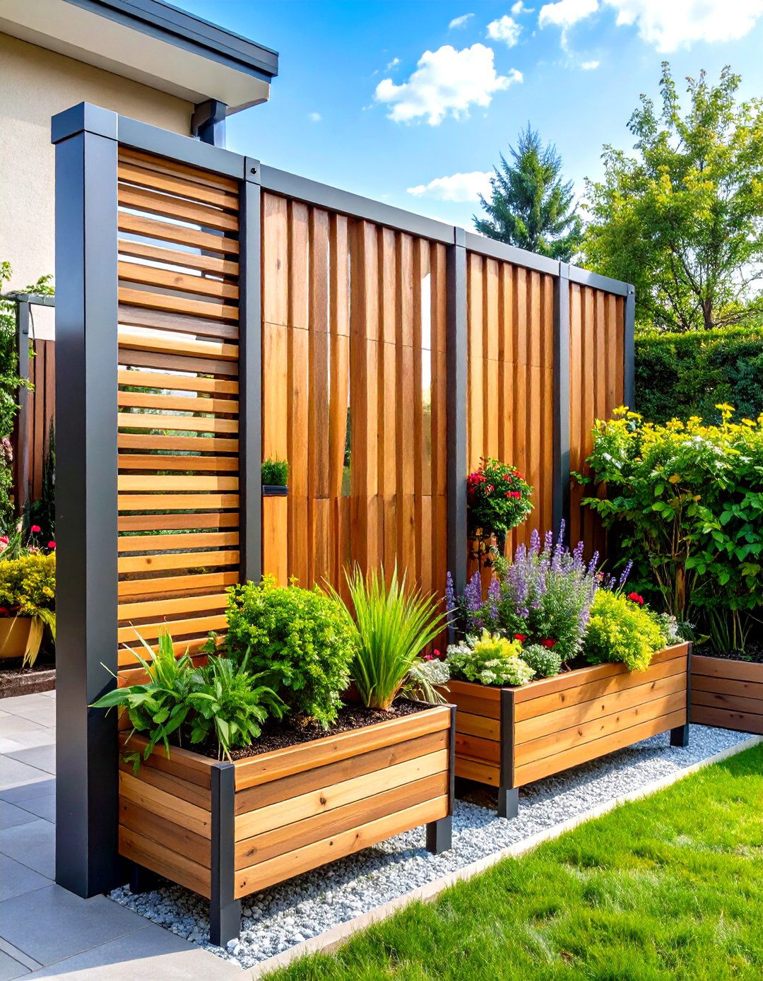 Patio Privacy Modular Panel System - 20 Patio Privacy Ideas