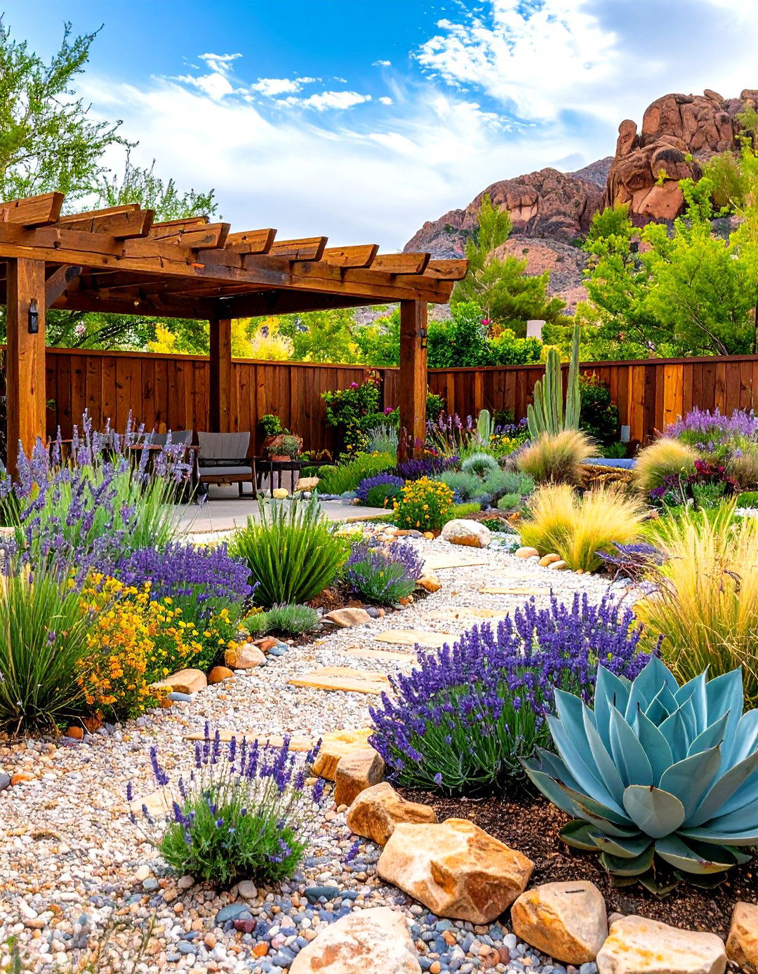 Patio Small Garden Drought Tolerant Desert - 20 Patio Small Garden Ideas