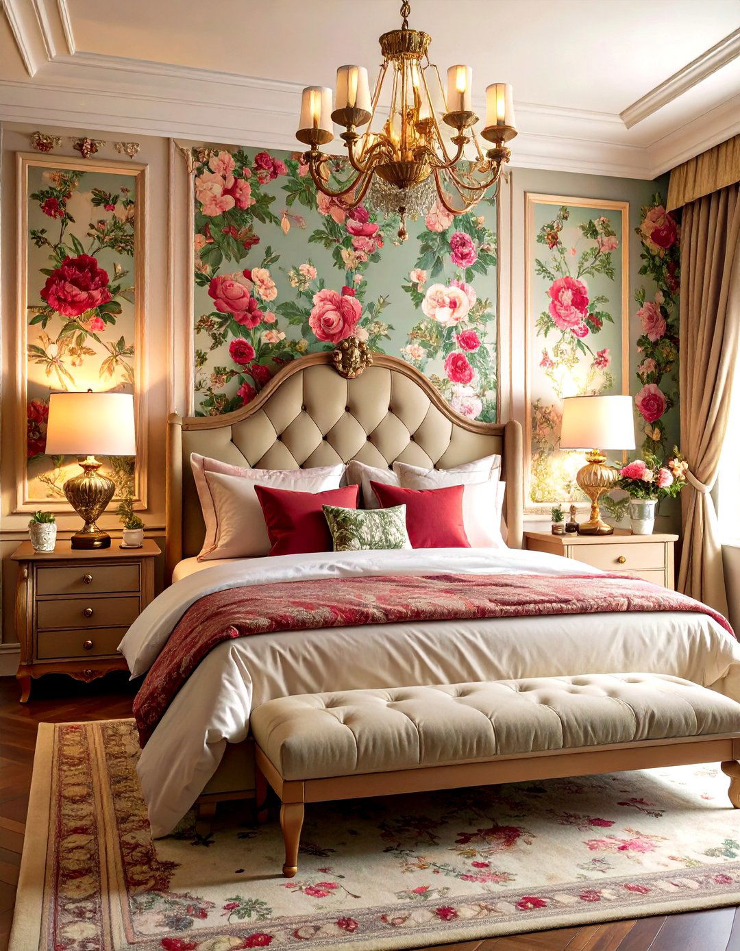 Pattern Drenching for Maximalist Magic - 20 Dreamy Bedroom Design Ideas