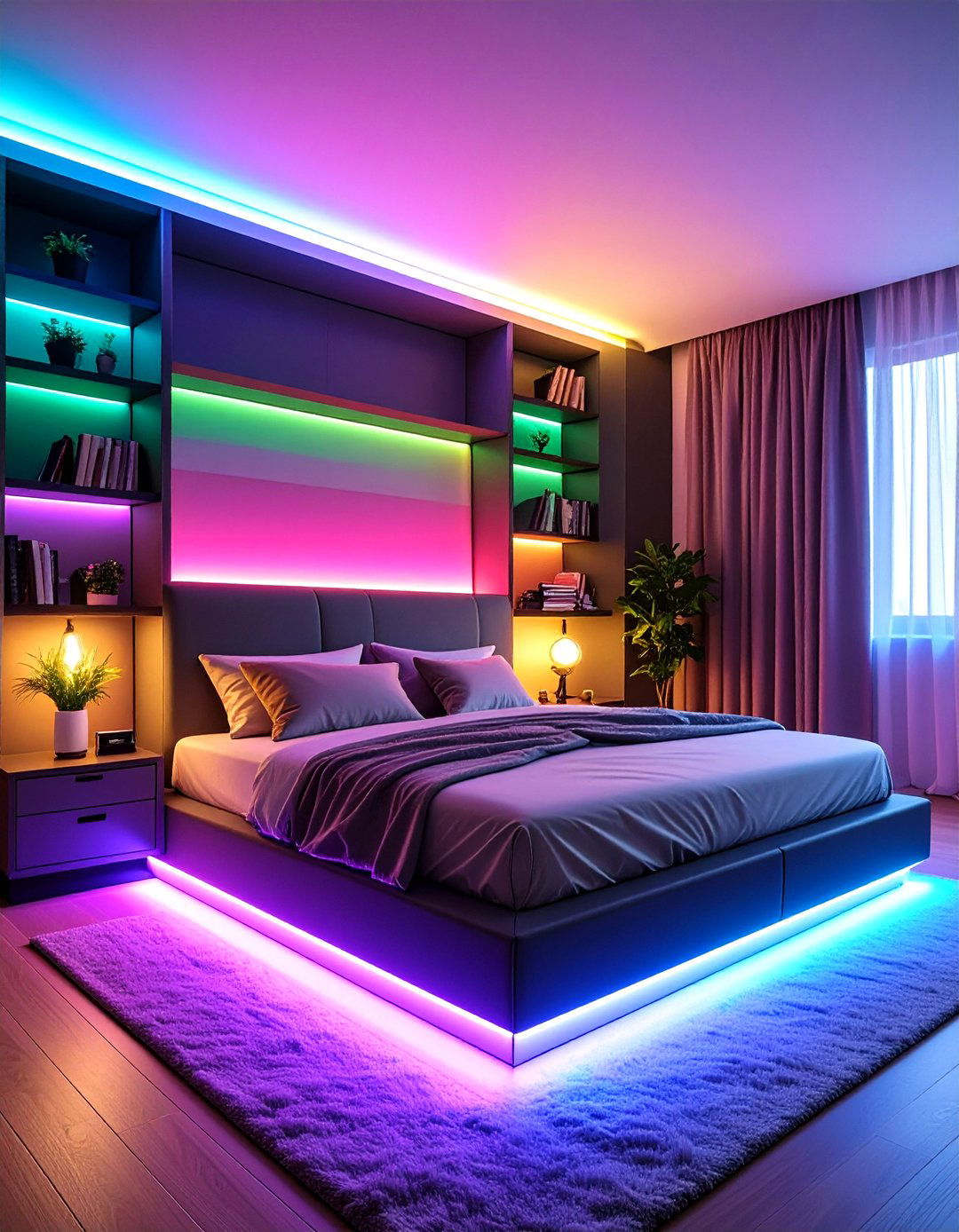 Pattern Mixing - 20 Teen Girl Bedroom Ideas