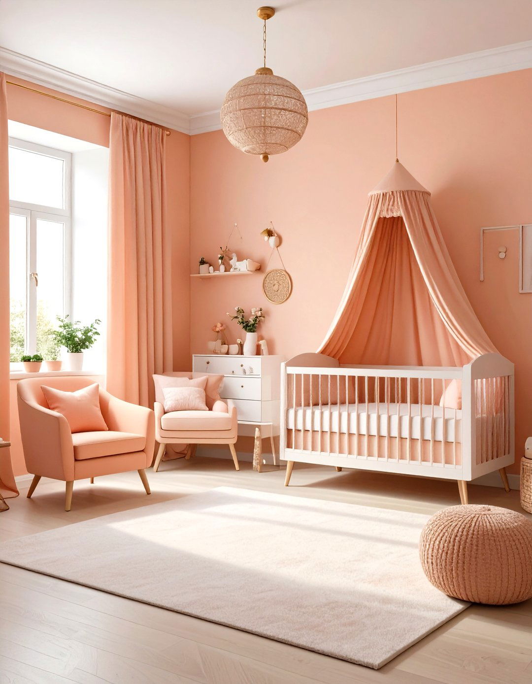Peach Monochromatic Color Scheme for Rooms - 20 Monochromatic Color Schemes for Rooms