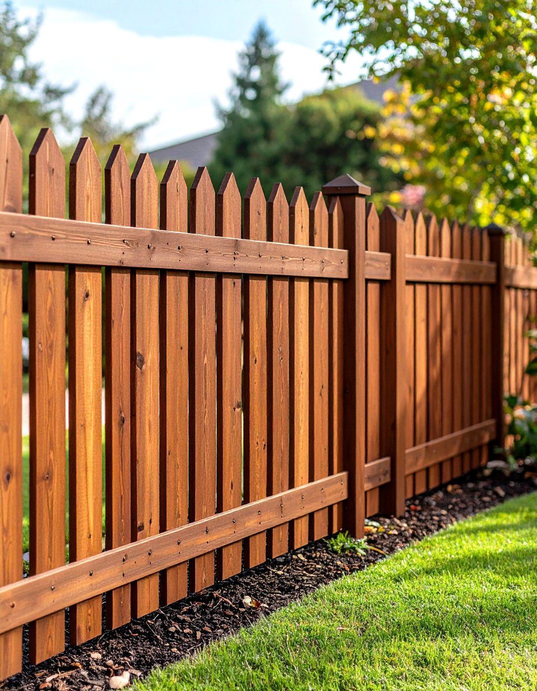 Pecan Medium Brown Fence Stain - 20 Fence Stain Colors