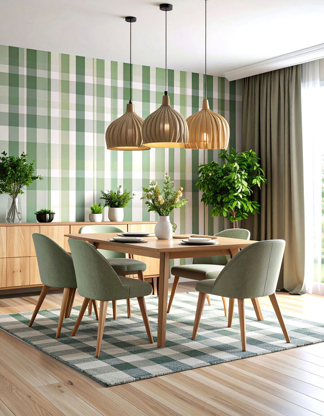 Peel and Stick Wallpaper Accent Wall - 20 Dining Room Accent Wall Ideas