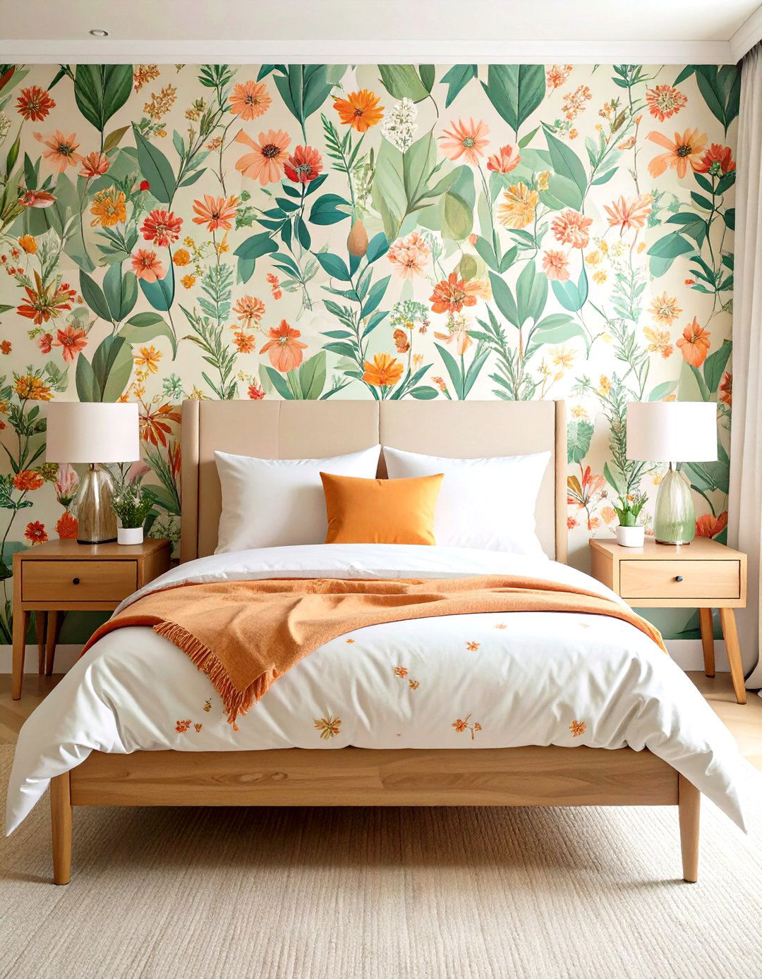 Peel and Stick Wallpaper for an Insta Ready Accent Wall - 20 Dorm Room Decorating Ideas