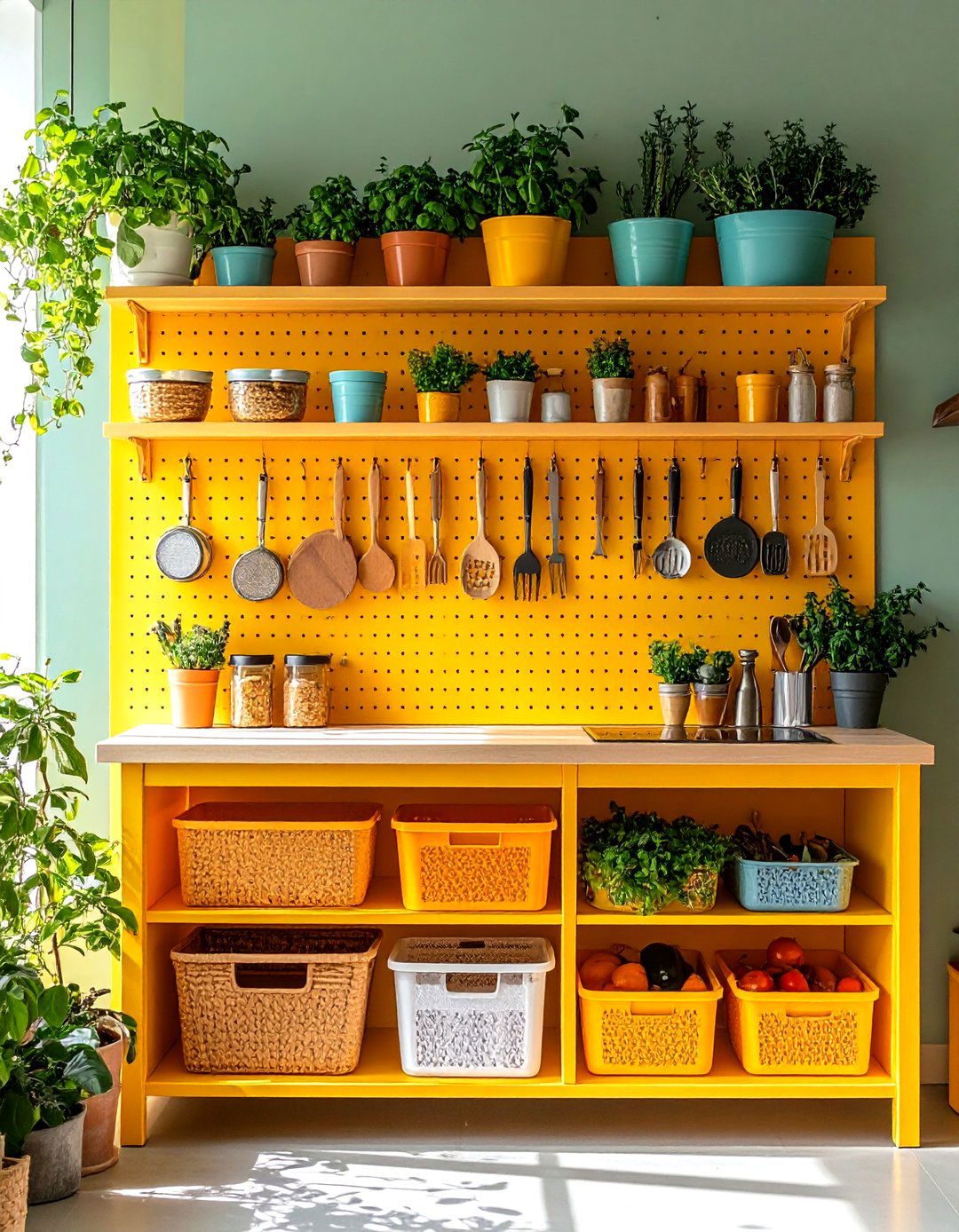 Pegboard Tool Organizer Home Bar - 20 Home Bar Ideas On A Budget