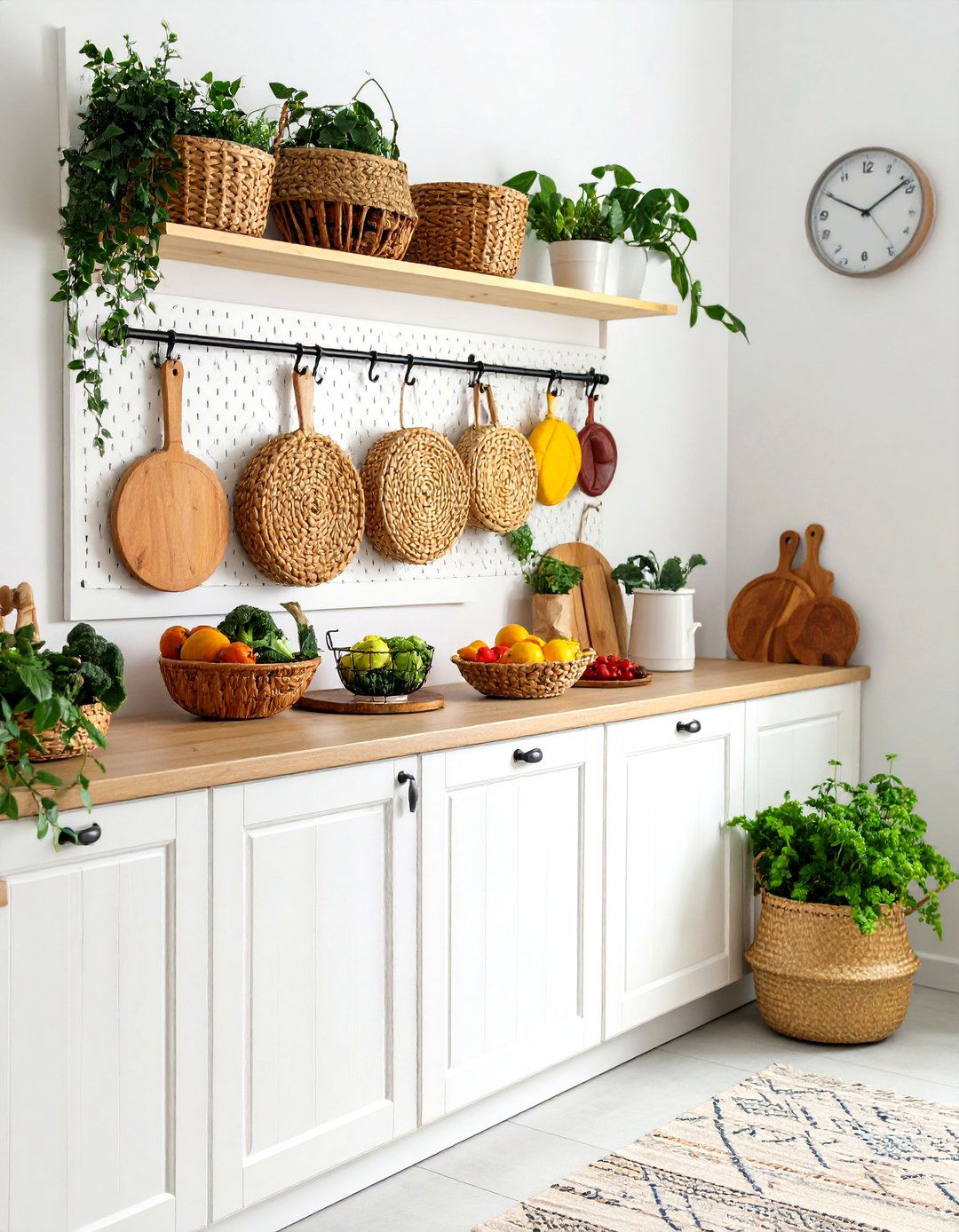 Pegboards - 20 Wall Storage Ideas