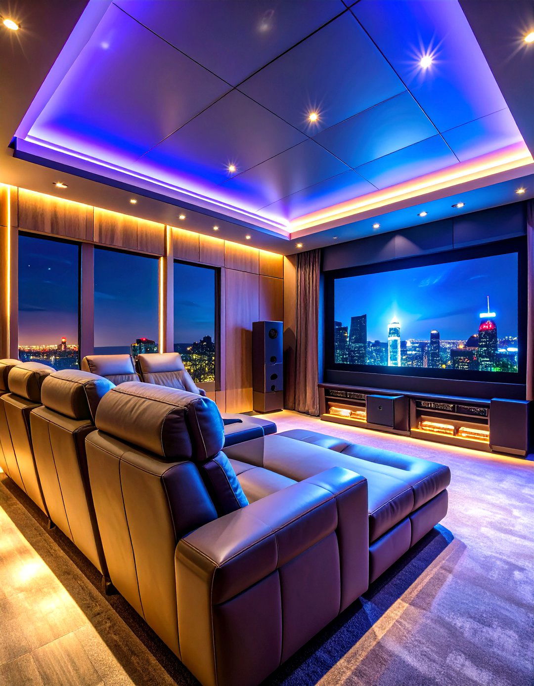 Penthouse Wine Cellar and Tasting Room - 20 Penthouse Design Ideas
