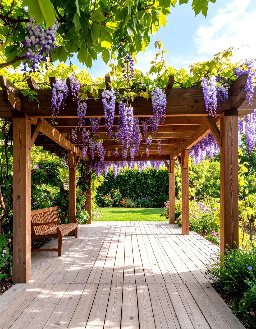 Pergola Climber Garden Screening Canopy - 20 Garden Screening Ideas
