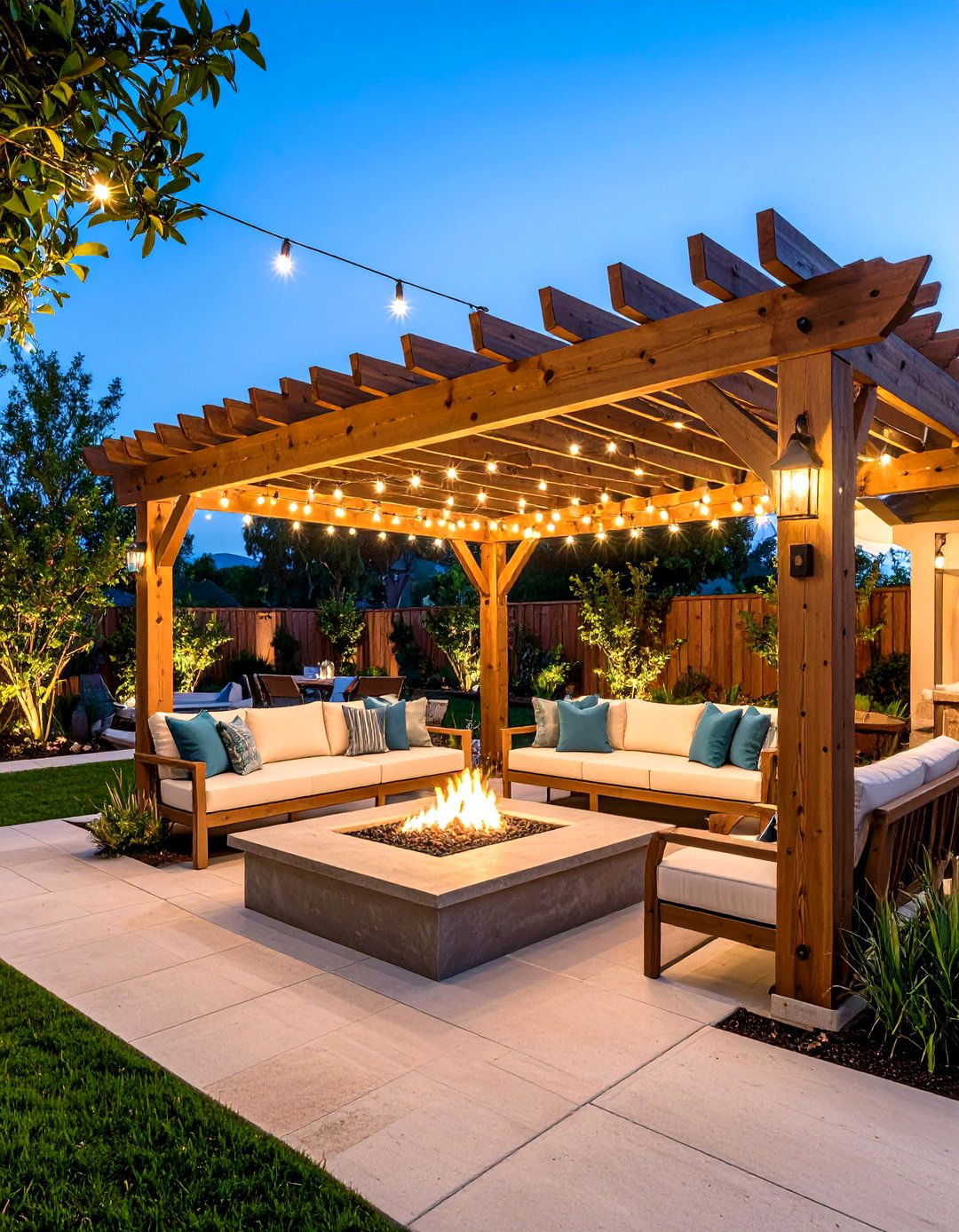 Pergola Covered Patio Ideas With Firepit - 20 Patio Ideas With Firepit