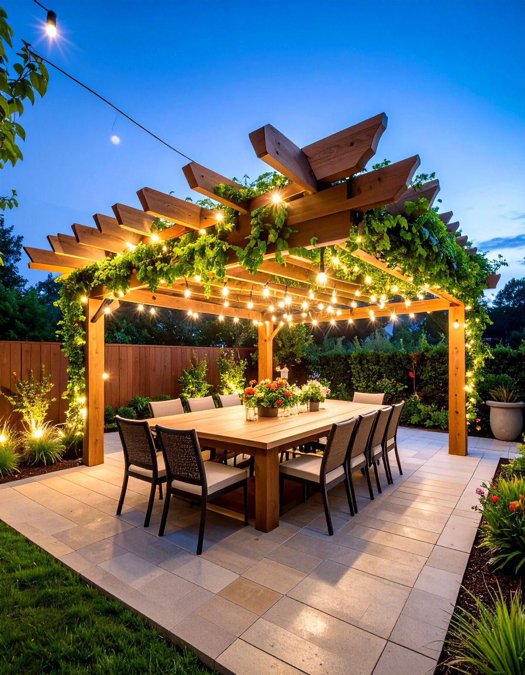 Pergola Garden Centerpiece Structure - 20 Garden Centerpiece Ideas
