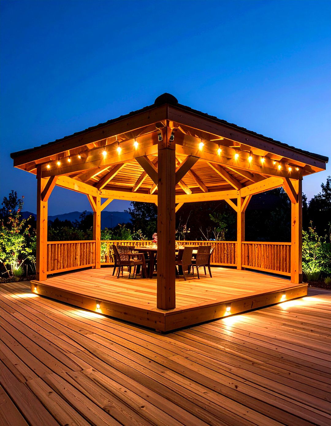 Pergola Gazebo Hybrid Shade - 20 Gazebo on Deck Ideas