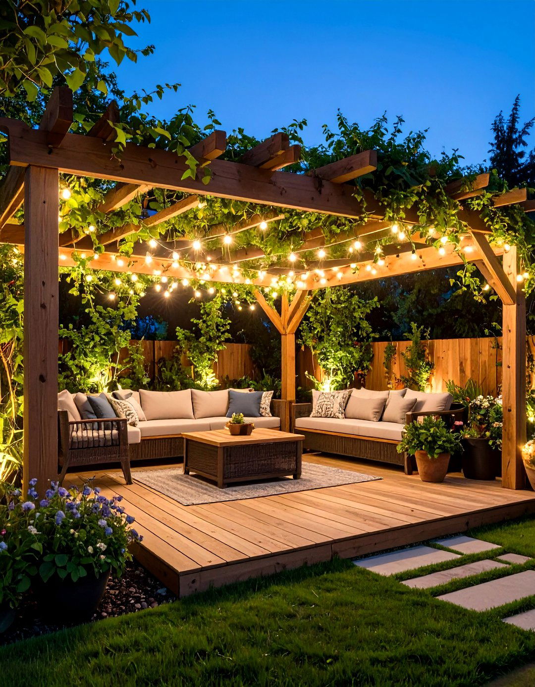 Pergola Outdoor Laundry Area Garden Design - 20 Outdoor Laundry Area Design Ideas