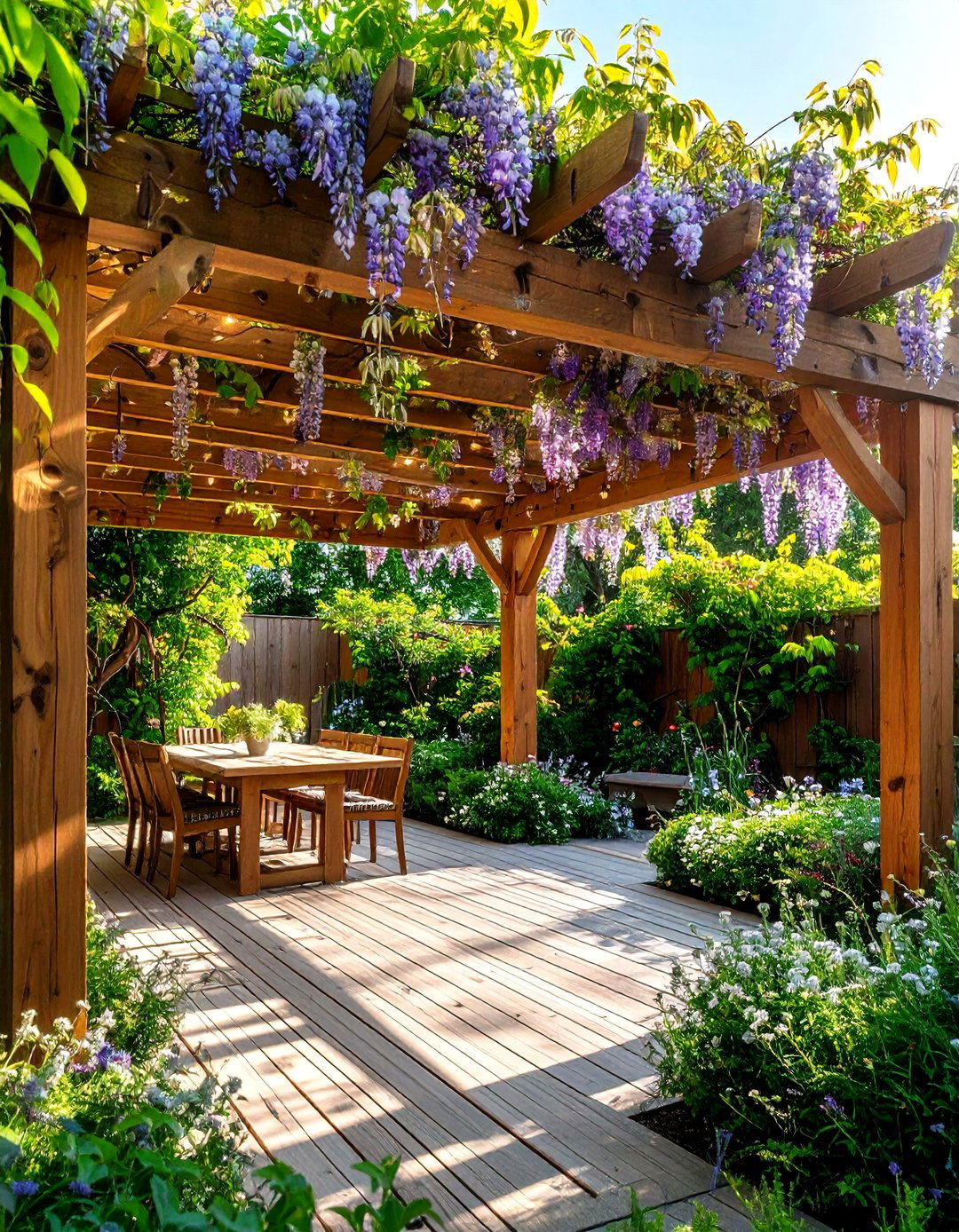 Pergolas with Climbing Vines - 20 Shade Ideas