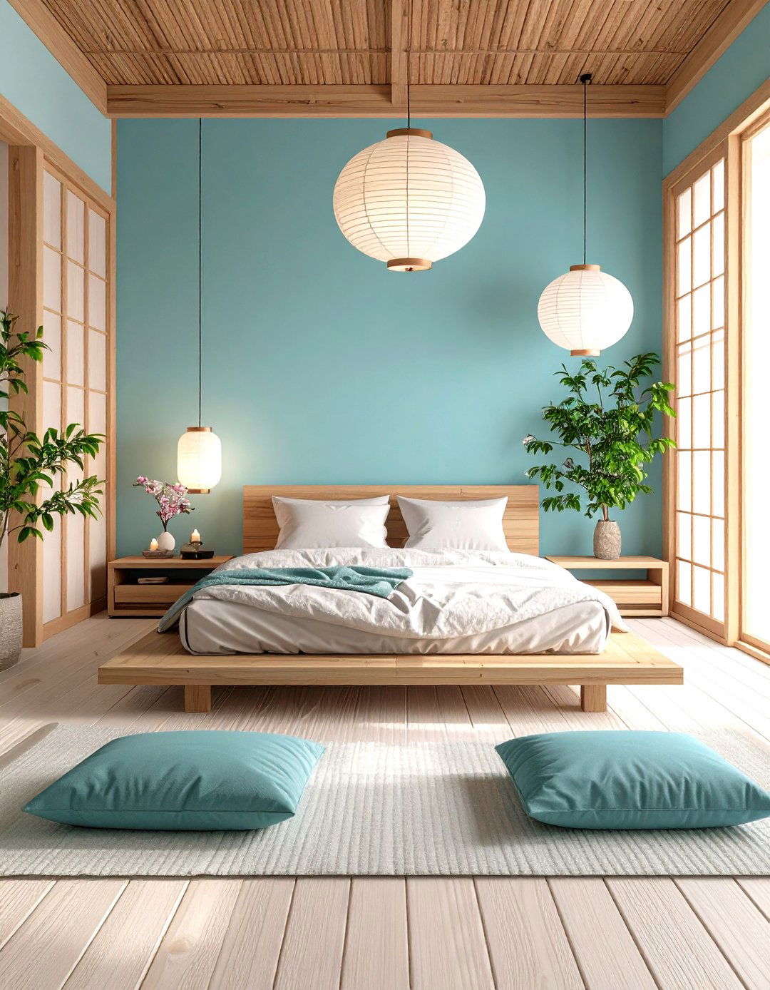 Periwinkle Zen Bedroom - 20 Periwinkle Bedroom Ideas