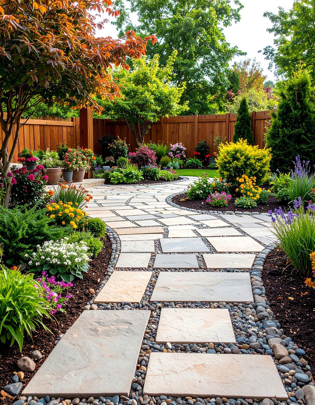 Permeable Cobblestone Patio - 20 cobblestone patio ideas