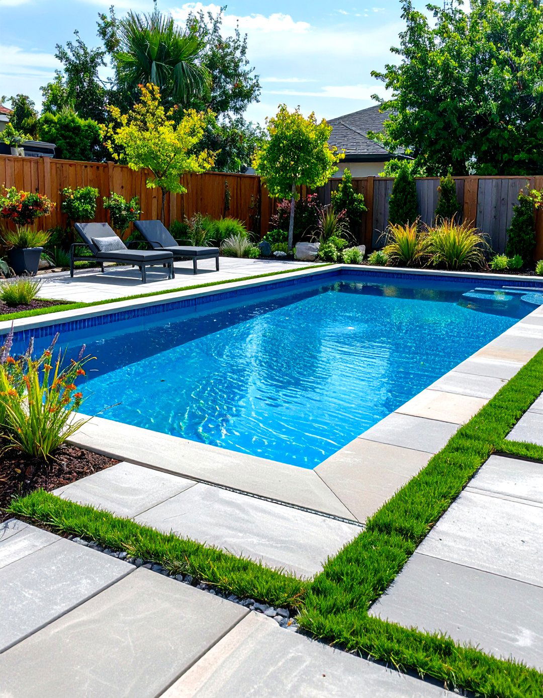 Permeable Eco Friendly Pavers Around Pool System - 20 Pavers Around Pool Ideas