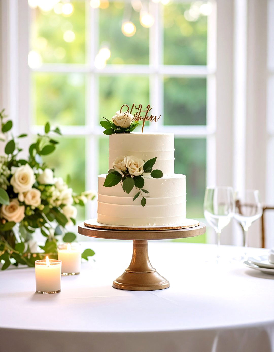 Personalized Cake Toppers - 20 Small Wedding Cake Ideas