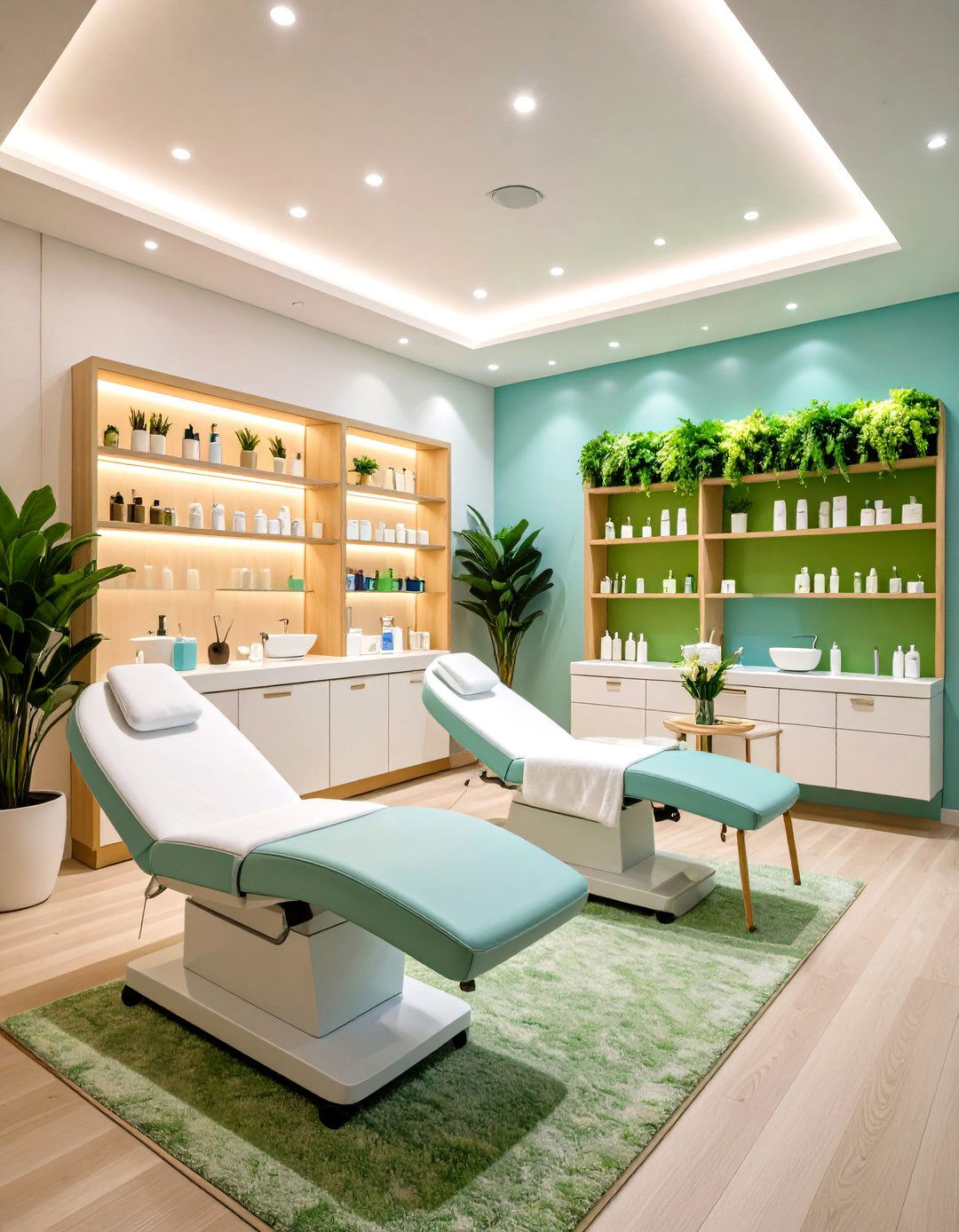 Personalized Client Experience Facial Room Setup - 20 Facial Room Ideas