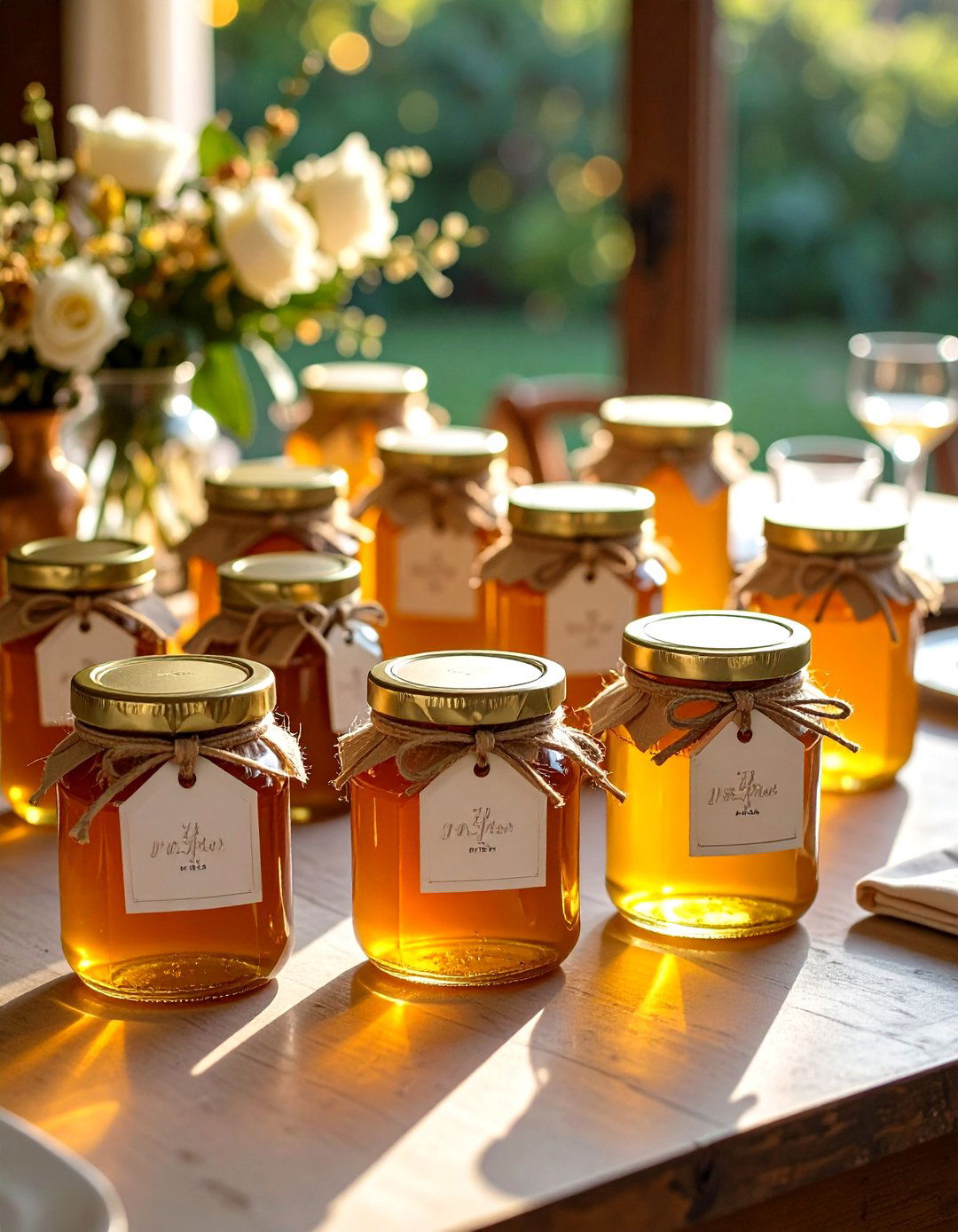 Personalized Mini Honey Jar Wedding Favors - 20 Wedding Favors Ideas