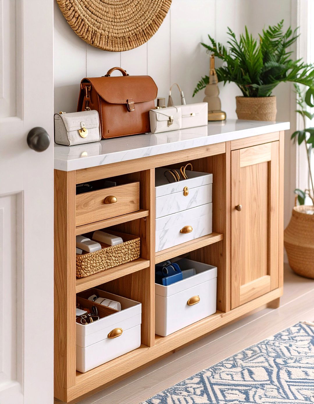 Personalized Trays and Organizers - 20 Scandinavian Entryway Ideas