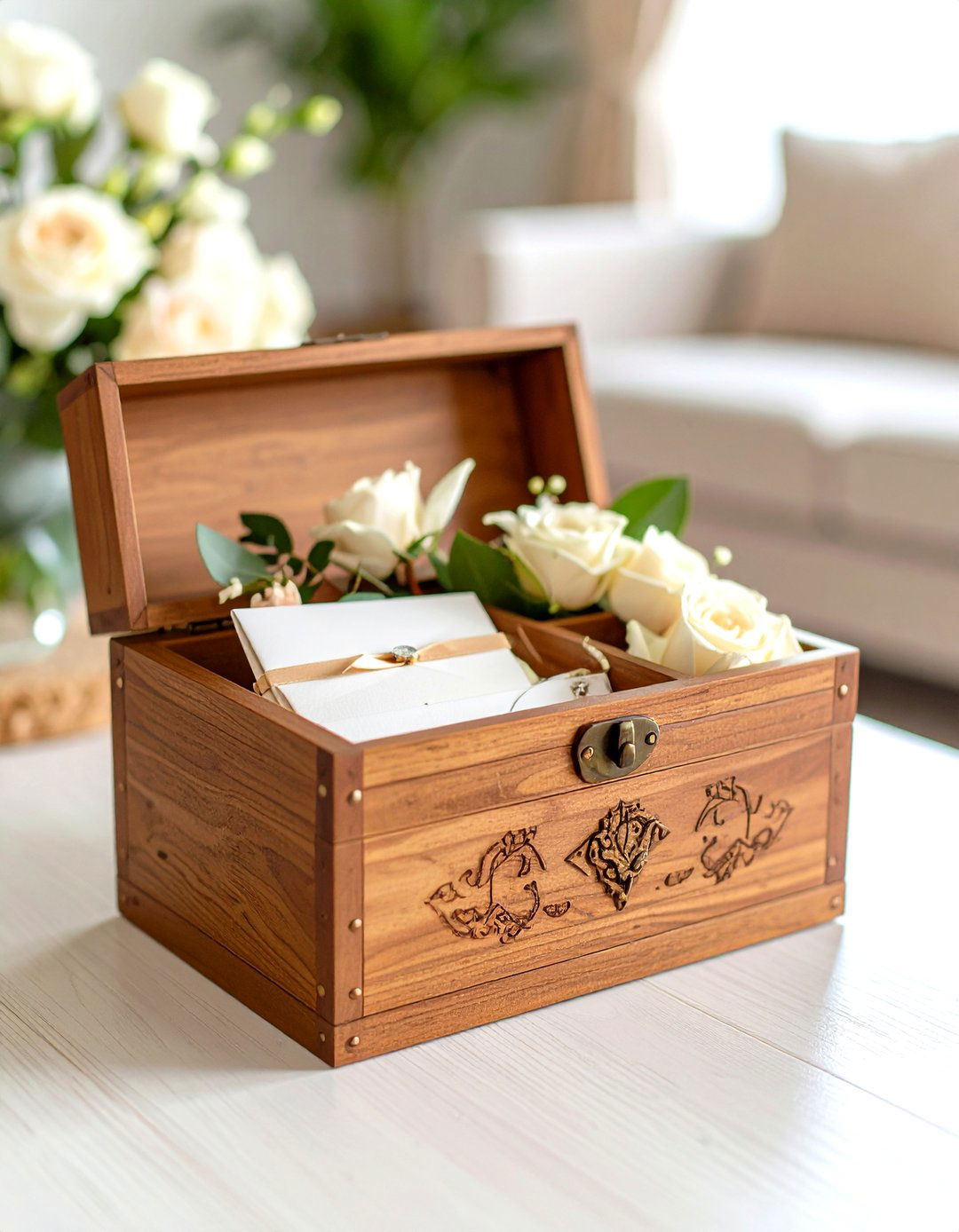 Personalized Wedding Anniversary Gift Photo Memory Box - 20 Wedding Anniversary Gift Ideas