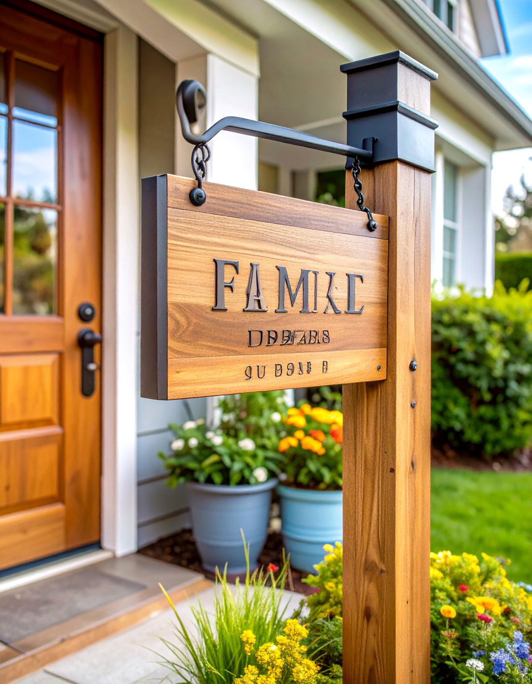Personalized Wedding Gift Custom Home Address Sign - 20 Personalized Wedding Gift Ideas