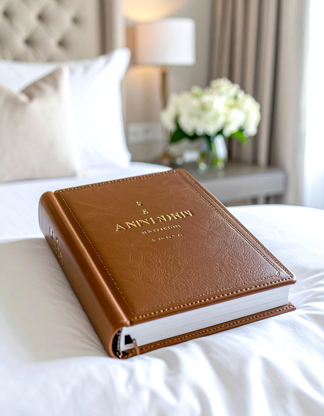 Personalized Wedding Gift Custom Leather Anniversary Journal - 20 Personalized Wedding Gift Ideas