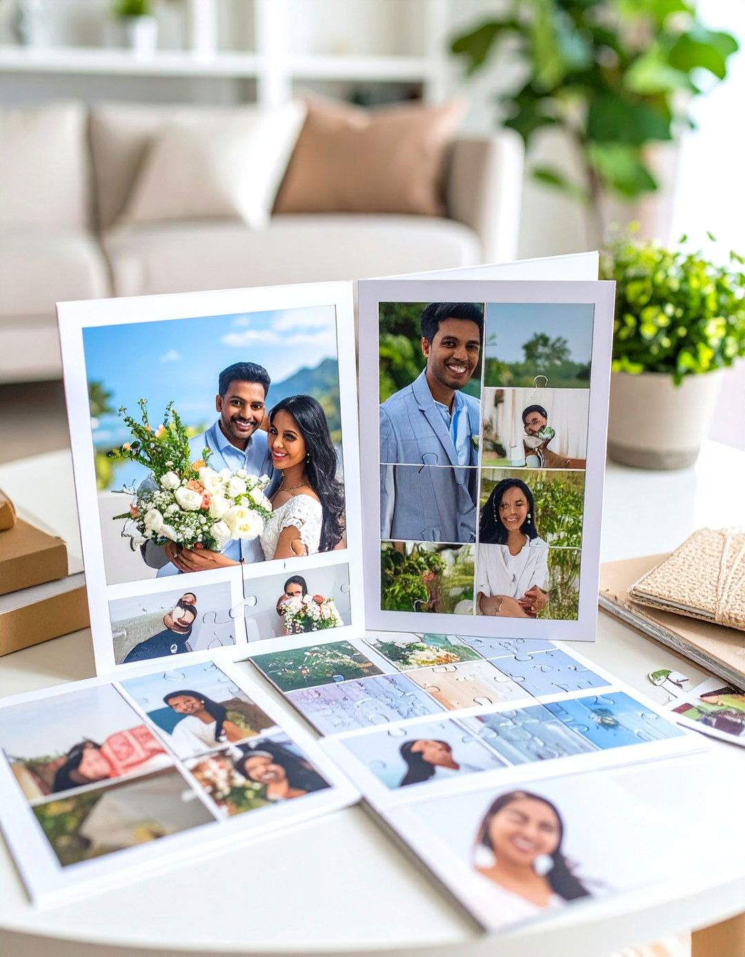 Personalized Wedding Gift Custom Puzzle From Wedding Photo - 20 Personalized Wedding Gift Ideas