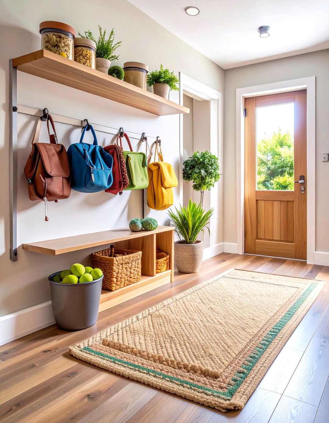 Pet Friendly Door Side Drop Zone - 20 Drop Zone Ideas