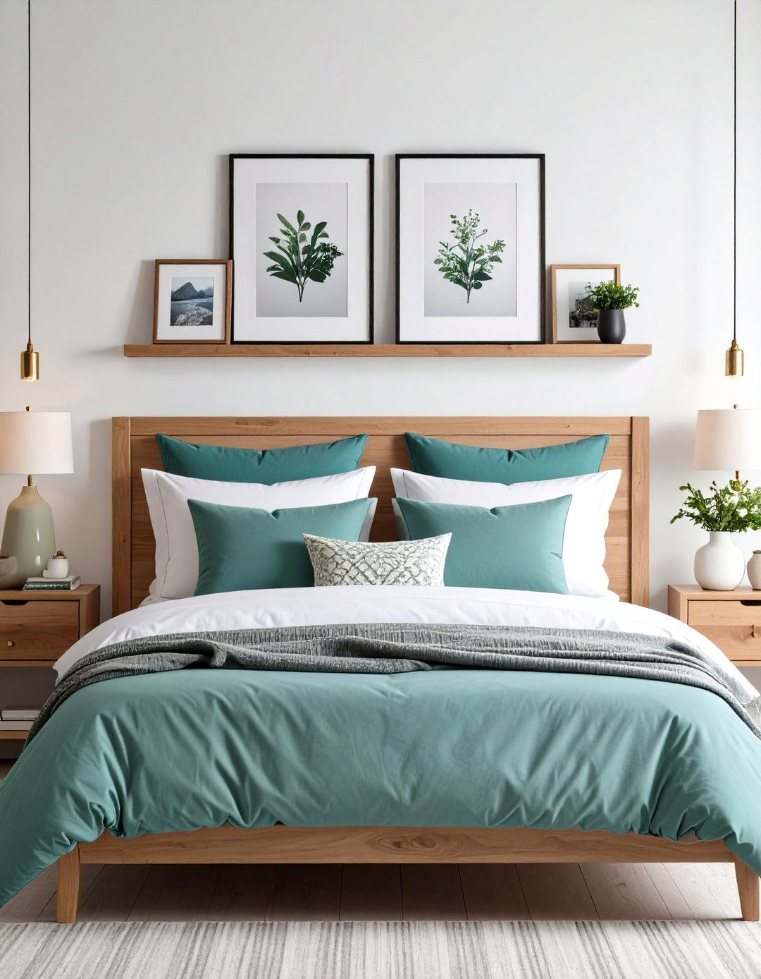 Photo Ledge Bedroom Wall Decor - 20 Bedroom Wall Decor Ideas